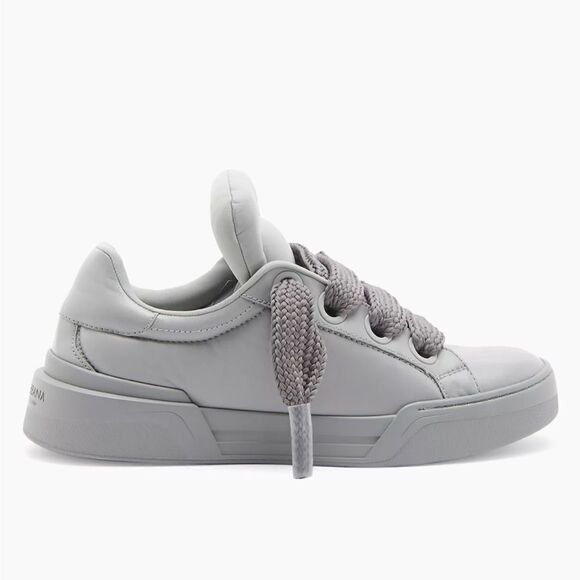 Men’s Dolce & Gabanna skate low top leather sneakers size 44 made in Italy - Picture 5 of 13